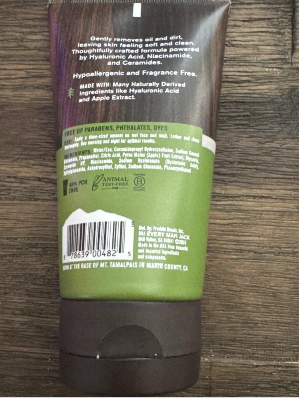 Daily Face Cleanser — Green